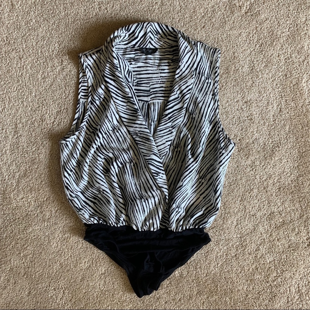 Zebra bodysuit